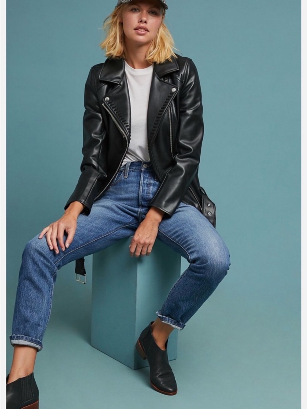 Whipstitch Moto Jacket from Anthropologie